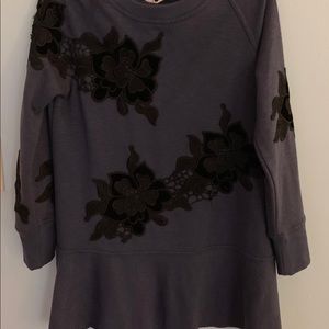 Peplum Sweatshirt